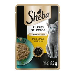 Sheba® Filetes Selectos - Pollo y Pavo al Horno image